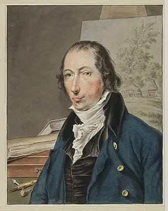 Hermanus van Brussel (portret door Wouterus de Nooy)