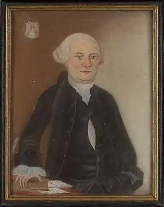 Portret van J.D. van Leeuwen (ca. 1780) Collectie: Flipje- en Streekmuseum, Tiel