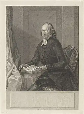 Portret van J.D. Deiman door Reinier Vinkeles
