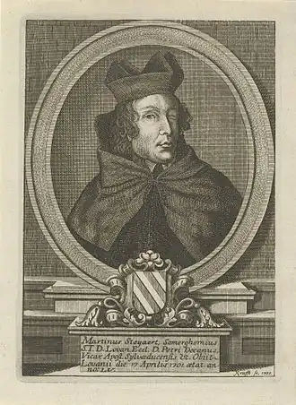 Portret van Martinus Steyaert