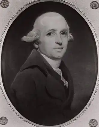 Portret van Paulus van der Heim, toegeschreven aan Charles Howard Hodges.