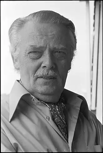 Portret van Peter Aryans, 1976