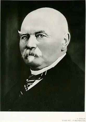 Burgemeester Y. Wiersum van Leens (1912-1934)