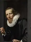 Portret van een goudsmid, waarschijnlijk Bartholomeus Jansz van Assendelft (1617)