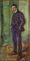 Munch: Portret van Jappe Nillsen, 1901