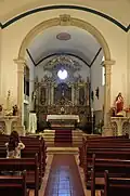 Interieur van de 'Igreja de Nossa Senhora da Graça'