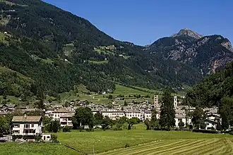 Zicht op Poschiavo