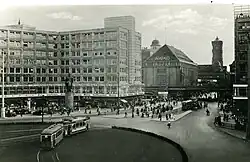 Het plein rond 1940