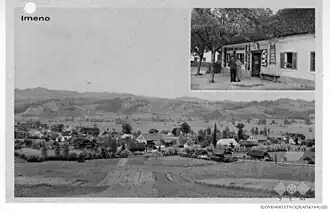 Historische briefkaart uit Imeno