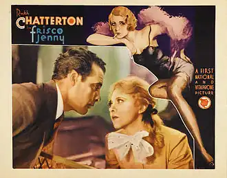 Aanplakbiljet voor Frisco Jenny