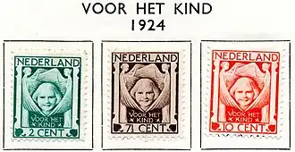 Voor het kind 1924, naar ontwerp van G. Rueter