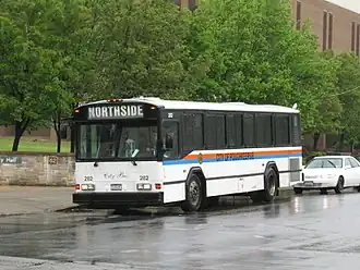 Stadsbus in Poughkeepsie (2008)