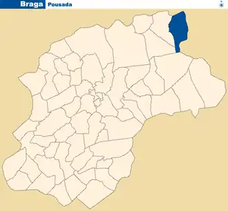 Kaart van Pousada