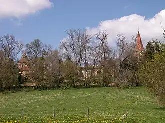 Gezicht op Pouylebon