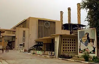 Een energiecentrale in Bagdad, vlak na de Irakoorlog.