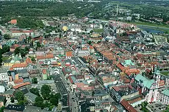 De oude binnenstad van Poznań