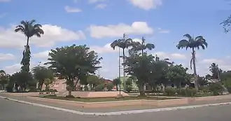 Plein in het centrum van Nova Russas