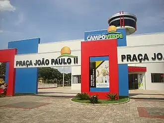 Plein João Paulo II in Campo Verde