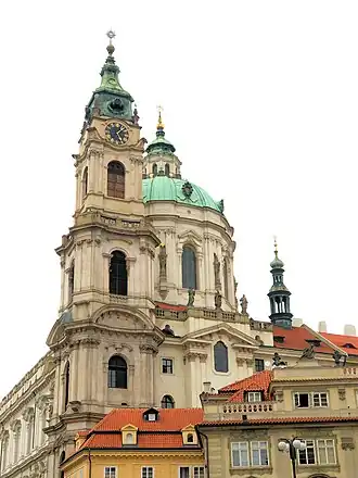 De Sint-Nicolaaskerk in Malá Strana