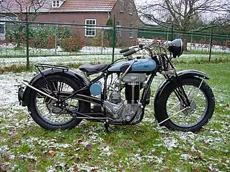 Praga 500 cc DOHC uit 1929