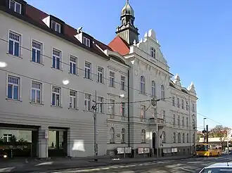 Stadhuis van Praag 9 in Vysočany