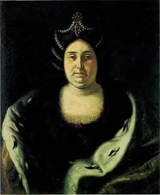 Tsarina Praskovja Saltykova