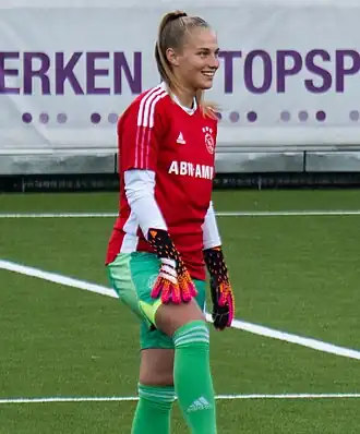 Van Eijk bij Ajax in 2021