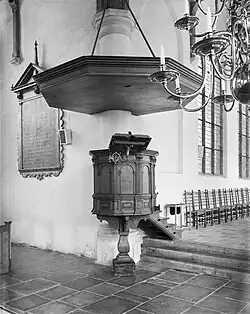 17e-eeuwse preekstoel