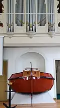 Preekstoel en orgel (2018)