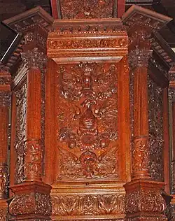 Preekstoel (detail)