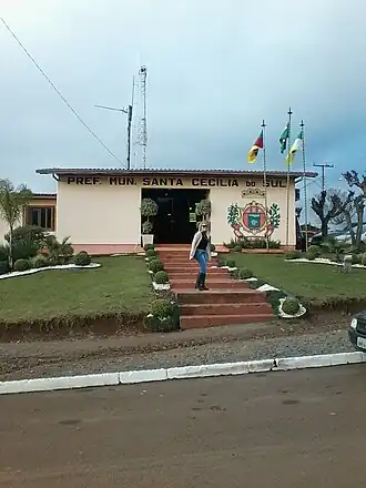 Prefeitura (gemeentehuis) van Santa Cecília do Sul