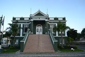 Gemeentehuis prefeitura municipal van Campo Alegre