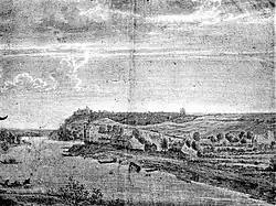 La Motterie I, aquarel Joris van der Haagen, voor 1673