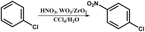 Synthese van 4-nitrochloorbenzeen
