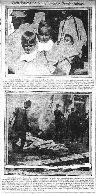 Bomaanslag in San Francisco op 22 juli 1916
