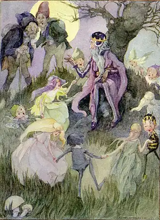 De geschenken van het kleine volkje