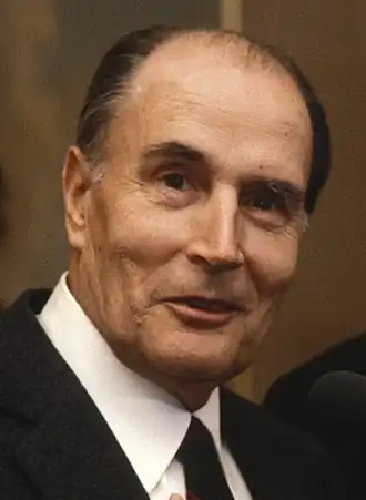 François Mitterrand in 1983.