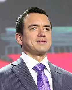 President Noboa of Ecuador in April of 2024.jpg