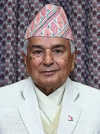 President Ram Chandra Poudel, Official portrait (January 2024).jpg