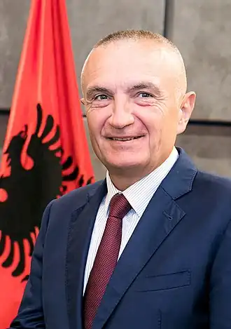 Ilir Meta in juli 2018