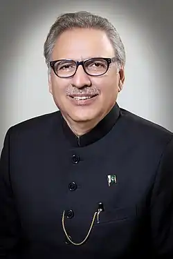 Arif Alvi in 2018