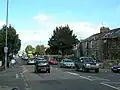 Prestwick Road, een deel van de A79, in Newton-on-Ayr