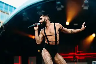 Neuwirth als Conchita Wurst tijdens Pride Amsterdam (2019)
