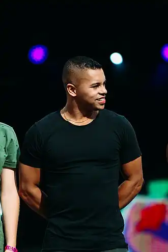 Wammes tijdens Pride Amsterdam 2019