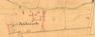 Gebouwen op Primitief Kadasterplan van 1840-1843