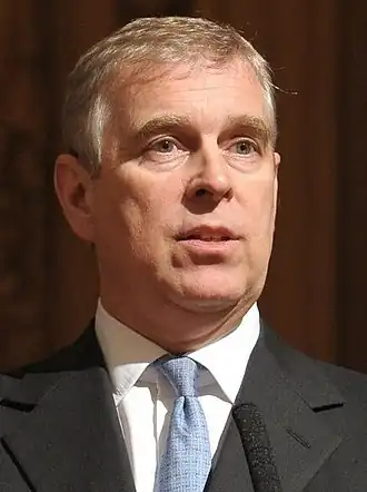 Prins Andrew in 2013