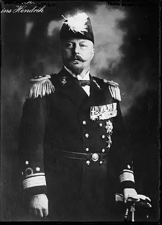 Prins Hendrik (ca. jaren 1910)