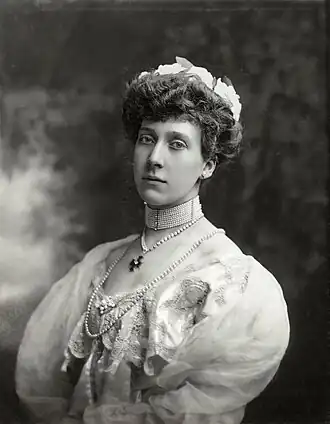 Prinses Marie Louise van Sleeswijk-Holstein tussen ca. 1910 en ca. 1915 Foto: James Lafayette