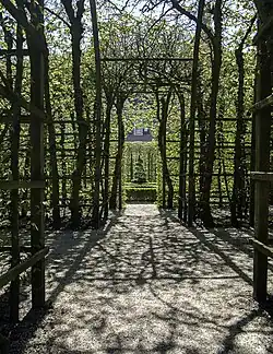 Interne structuur van een van de berceau's