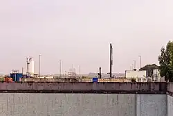 Werkterrein herstel Prinses Margriettunnel